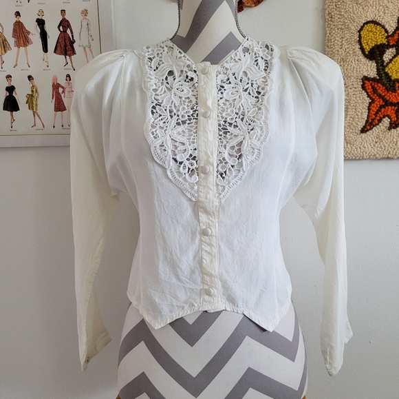 Notorious Tops - Notorious | 80s Vintage Regency Blouse
